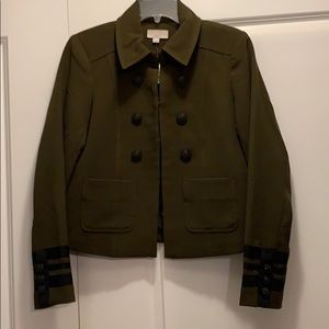 Magnificent wool military style jacket